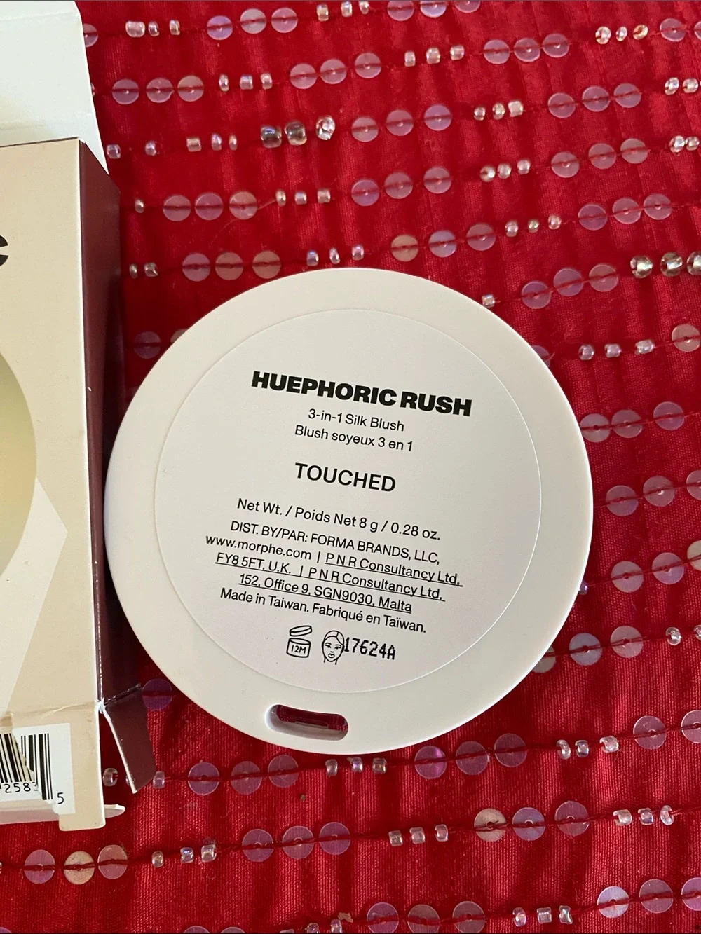 Morphe Huephoric Rush 3 in 1 Silk Blush In Touched New in Box NotReturnable
